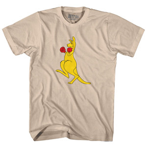 Australia Boxing Kangaroo Adult Cotton T-Shirt by Ultras