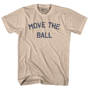 Move The Ball Adult Cotton T-shirt by Ultras