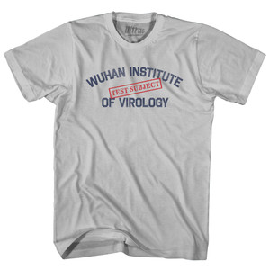 Test Subject Wuhan Institute Of Virology Adult Cotton T-shirt by Ultras Test Subject Wuhan Institute Of Virology Adult Cotton T-shirt by Ultras