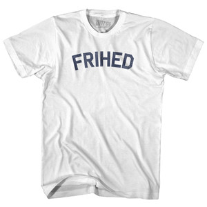 Freedom Collection Denmark Danish 'Frihed' Adult Cotton T-Shirt by Ultras Freedom Collection Denmark Danish 'Frihed' Adult Cotton T-Shirt by Ultras