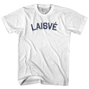 Freedom Collection Lithuanian 'Laisve' Adult Cotton T-Shirt by Ultras Freedom Collection Lithuanian 'Laisve' Adult Cotton T-Shirt by Ultras