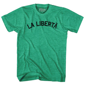 Italian La Liberta Adult Tri-Blend T-Shirt by Ultras