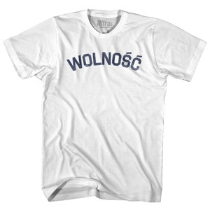 Freedom Collection Poland Polish 'Wolnosc' Womens Cotton Junior Cut T-Shirt by Ultras Freedom Collection Poland Polish 'Wolnosc' Womens Cotton Junior Cut T-Shirt by Ultras