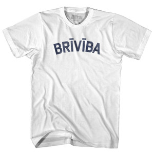 Freedom Collection Latvian 'Briviba' Womens Cotton Junior Cut T-Shirt by Ultras Freedom Collection Latvian 'Briviba' Womens Cotton Junior Cut T-Shirt by Ultras