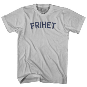 Freedom Collection Swedish 'Frihet' Adult Cotton T-Shirt by Ultras Freedom Collection Swedish 'Frihet' Adult Cotton T-Shirt by Ultras