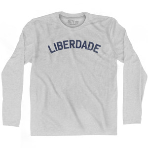 Freedom Collection Portuguese 'Liberdade' Adult Cotton Long Sleeve T-Shirt by Ultras Freedom Collection Portuguese 'Liberdade' Adult Cotton Long Sleeve T-Shirt by Ultras
