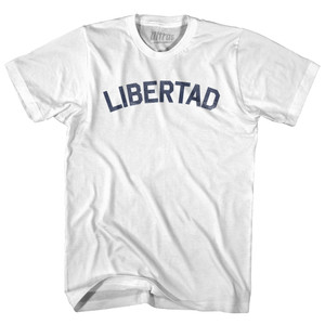 Freedom Collection Spanish 'Libertad' Adult Cotton T-Shirt by Ultras Freedom Collection Spanish 'Libertad' Adult Cotton T-Shirt by Ultras
