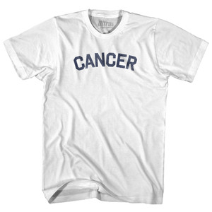 Cancer Adult Cotton T-shirt by Ultras
