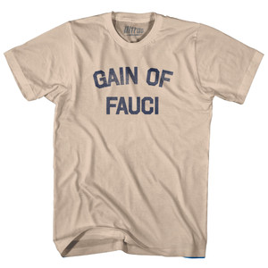 Gain Of Fauci Adult Cotton T-shirt by Ultras Gain Of Fauci Adult Cotton T-shirt by Ultras