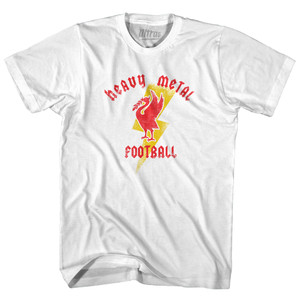 Liverpool Heavy Metal Football Adult Cotton T-Shirt by Ultras Liverpool Heavy Metal Football Adult Cotton T-Shirt by Ultras