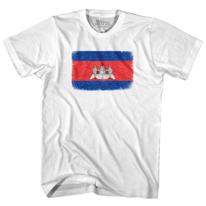 Cambodia Country Flag Youth Cotton T-Shirt by Ultras Cambodia Country Flag Youth Cotton T-Shirt by Ultras