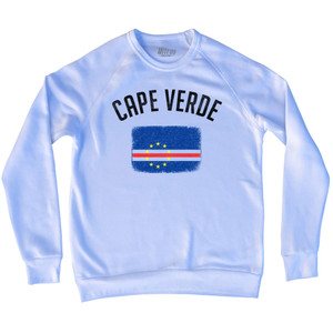 Cape Verde Country Flag Heritage Adult Tri-Blend Sweatshirt by Ultras Cape Verde Country Flag Heritage Adult Tri-Blend Sweatshirt by Ultras