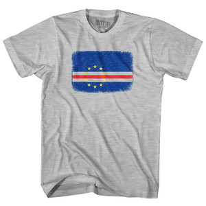 Cape Verde Country Flag Adult Cotton T-Shirt by Ultras