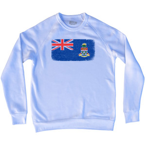 Cayman Islands Country Flag Adult Tri-Blend Sweatshirt by Ultras