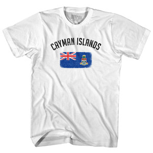 Cayman Islands Country Flag Heritage Adult Cotton T-Shirt by Ultras Cayman Islands Country Flag Heritage Adult Cotton T-Shirt by Ultras