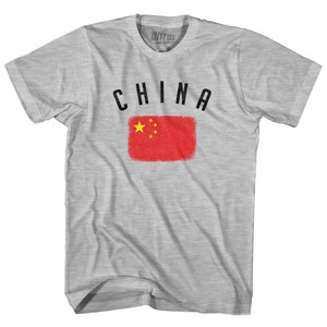 China Country Flag Heritage Youth Cotton T-Shirt by Ultras China Country Flag Heritage Youth Cotton T-Shirt by Ultras