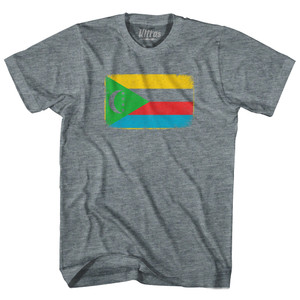 Comoros Country Flag Youth Tri-Blend T-Shirt by Ultras Comoros Country Flag Youth Tri-Blend T-Shirt by Ultras