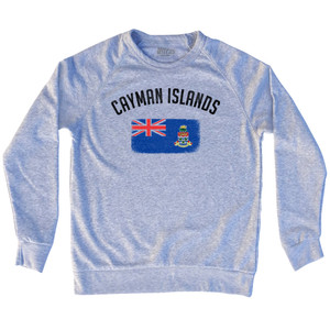 Cayman Islands Country Flag Heritage Adult Tri-Blend Sweatshirt by Ultras Cayman Islands Country Flag Heritage Adult Tri-Blend Sweatshirt by Ultras