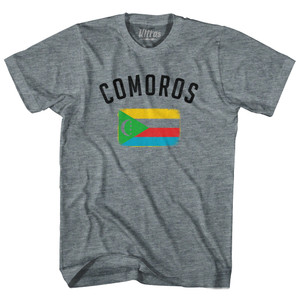Comoros Country Flag Heritage Womens Tri-Blend Junior Cut T-Shirt by Ultras Comoros Country Flag Heritage Womens Tri-Blend Junior Cut T-Shirt by Ultras