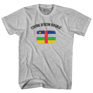 Central African Republic Country Flag Heritage Womens Cotton Junior Cut T-Shirt by Ultras