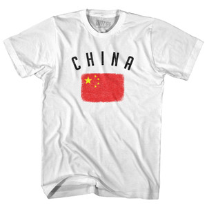 China Country Flag Heritage Youth Cotton T-Shirt by Ultras China Country Flag Heritage Youth Cotton T-Shirt by Ultras
