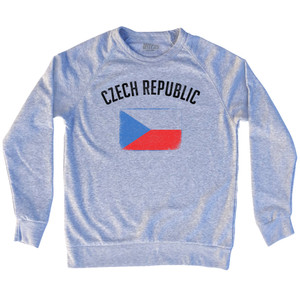 Czech Republic Country Flag Heritage Adult Tri-Blend Sweatshirt by Ultras Czech Republic Country Flag Heritage Adult Tri-Blend Sweatshirt by Ultras