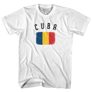 Cuba Country Flag Heritage Womens Cotton Junior Cut T-Shirt by Ultras Cuba Country Flag Heritage Womens Cotton Junior Cut T-Shirt by Ultras