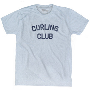 Curling Club Adult Tri-Blend T-shirt by Ultras