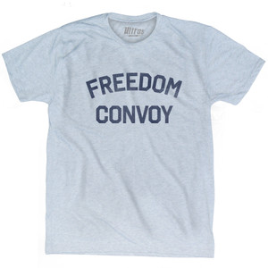 Freedom Convoy Adult Tri-Blend T-shirt - Athletic White