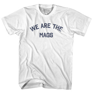 We Are The Mags Womens Cotton Junior Cut T-Shirt - White