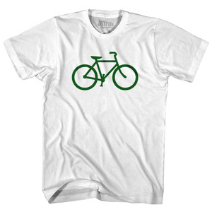 Green Power Bicycle Womens Cotton Junior Cut T-Shirt by Ultras