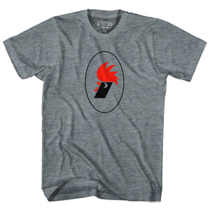BARI Italy Vintage Soccer Crest Adult Tri-Blend T-shirt by Ultras BARI Italy Vintage Soccer Crest Adult Tri-Blend T-shirt by Ultras