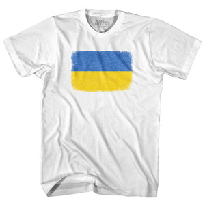 Ukraine Country Flag Youth Cotton T-shirt by Ultras Ukraine Country Flag Youth Cotton T-shirt by Ultras