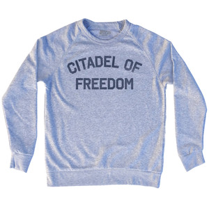 Citadel Of Freedom Adult Tri-Blend Sweatshirt by Ultras