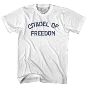 Citadel Of Freedom Womens Cotton Junior Cut T-Shirt by Ultras