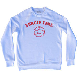 Fergie Time Adult Tri-Blend Sweatshirt by Ultras