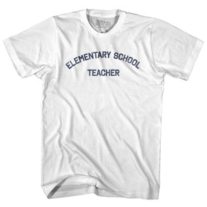 Elementary School Teacher Womens Cotton Junior Cut T-Shirt by Ultras Elementary School Teacher Womens Cotton Junior Cut T-Shirt by Ultras