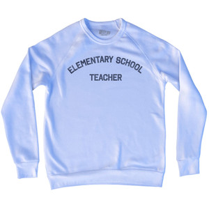 Elementary School Teacher Adult Tri-Blend Sweatshirt by Ultras