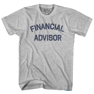 Financial Advisor Adult Cotton T-shirt by Ultras