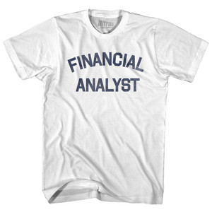 Financial Analyst Womens Cotton Junior Cut T-Shirt by Ultras
