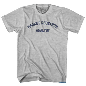 Market Research Analyst Adult Cotton T-shirt by Ultras