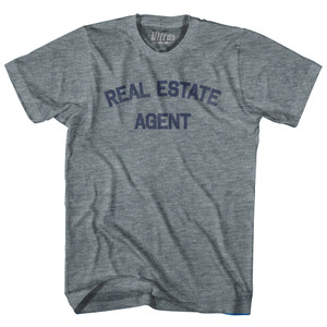 Real Estate Agent Adult Tri-Blend T-shirt by Ultras Real Estate Agent Adult Tri-Blend T-shirt by Ultras