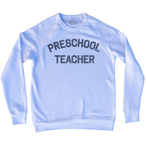 Preschool Teacher Adult Tri-Blend Sweatshirt by Ultras