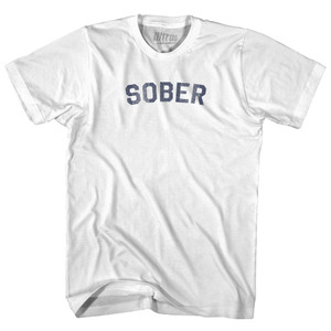 Sober Youth Cotton T-shirt - White