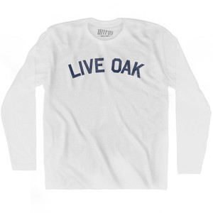 Live Oak Adult Cotton Long Sleeve T-shirt by Ultras