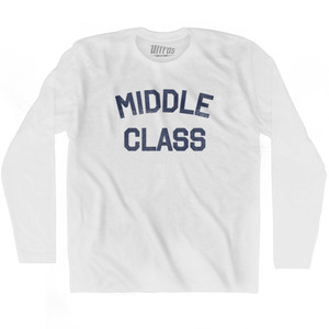 Middle Class Adult Cotton Long Sleeve T-shirt by Ultras