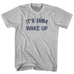 It's 1984 Wake Up Womens Cotton Junior Cut T-Shirt by Ultras It's 1984 Wake Up Womens Cotton Junior Cut T-Shirt by Ultras