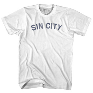 Sin City Youth Cotton T-shirt - White Sin City Youth Cotton T-shirt - White