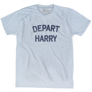 Depart Harry Adult Tri-Blend T-shirt by Ultras