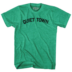 Quiet Town Adult Tri-Blend T-shirt by Ultras